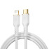 Wiwu Vigor Καλώδιο USB-C σε Lightning Cable 30W Λευκό 1.2m (Wi-C018)