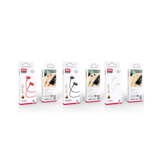 XO EP57 In-ear Handsfree 3.5mm Λευκό