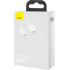 Baseus Superior Series USB to Lightning Cable Λευκό 1.5m (CALYS-B02)