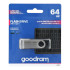 GoodRAM UTS2 64GB USB 3.2 Stick Silver/Black