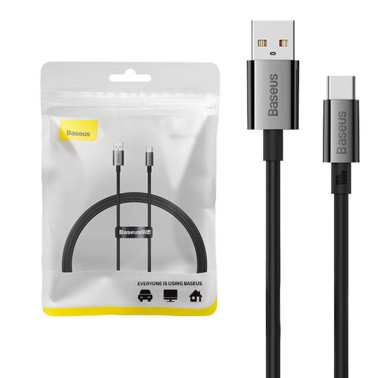 Baseus Superior Cable USB-C to USB-A 100W μαύρο 1m
