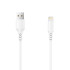Setty USB-A to Lightning Cable 2A Λευκό 1m