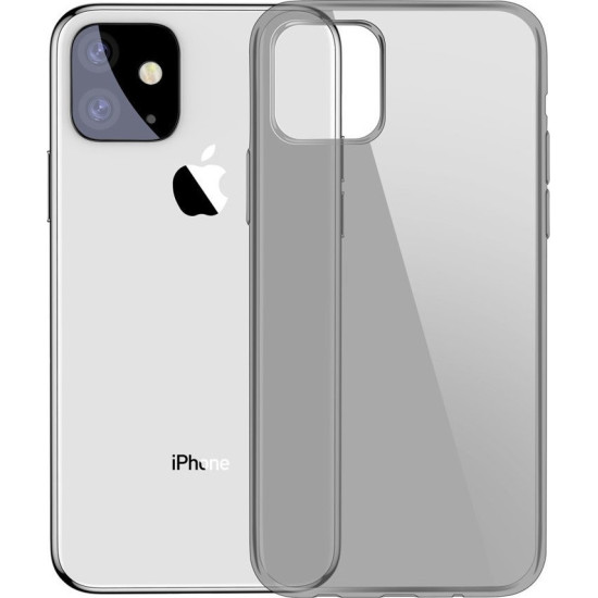 BASEUS SIMPLE BACK COVER FOR IPHONE 11 PRO MAX TRANSPARENT BLACK