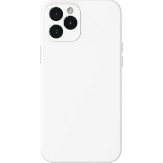 BASEUS LIQUID SILICA GEL CASE FOR IPHONE 12 / 12 PRO WHITE