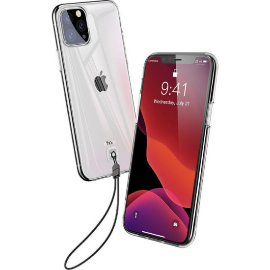 BASEUS TRANSPARENT KEY BACK COVER FOR IPHONE 11