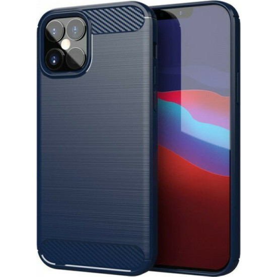 CARBON TPU CASE FOR IPHONE 11 BLUE