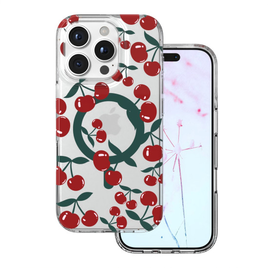 CHERRY MAGSAFE CASE FOR IPHONE 16 PRO MAX