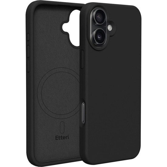 ETTERI SILICONE MAGSAFE CASE FOR IPHONE 17 PRO MAX BLACK