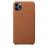 ECO LEATHER BACK CASE FOR IPHONE 11 PRO MAX BROWN