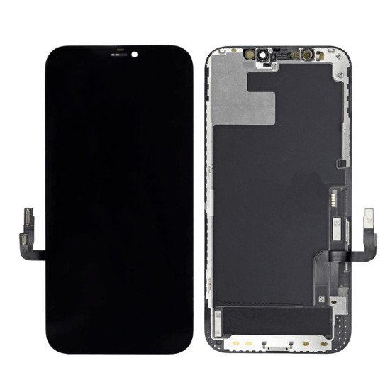 Οθόνη Hard OLED & Μηχανισμός Αφής για Apple iPhone 12 / 12 PRO μαύρο
