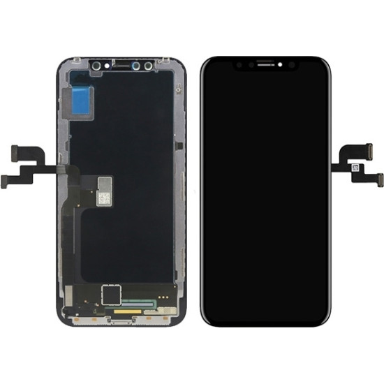 Οθόνη Hard OLED & Μηχανισμός Αφής για Apple iPhone X μαύρο