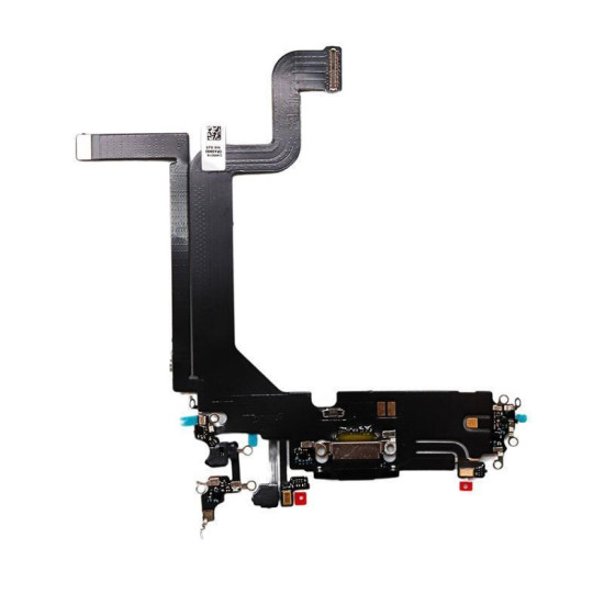 Θύρα φόρτισης (charge connector) με flex καλώδιο για iPhone 14 Pro Max μαύρο Θύρα φόρτισης (charge connector) με flex καλώδιο για iPhone 14 Pro Max μαύρο