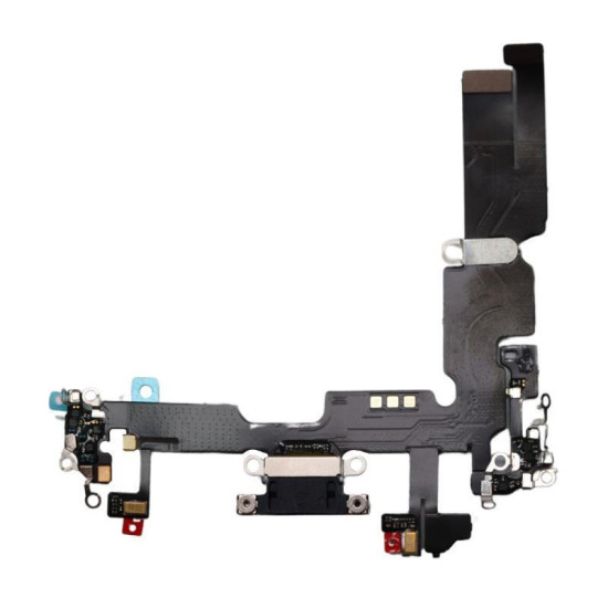 Θύρα φόρτισης (charge connector) με flex καλώδιο για iPhone 14 Plus μαύρο Θύρα φόρτισης (charge connector) με flex καλώδιο για iPhone 14 Plus μαύρο
