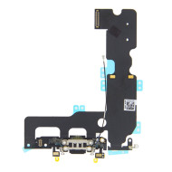 Θύρα φόρτισης (charge connector) με flex καλώδιο για iPhone 7 Plus μαύρο