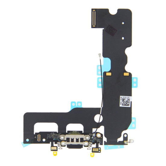 Θύρα φόρτισης (charge connector) με flex καλώδιο για iPhone 7 Plus μαύρο