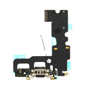 Θύρα φόρτισης (charge connector) με flex καλώδιο για iPhone 7 μαύρο