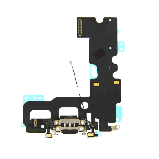 Θύρα φόρτισης (charge connector) με flex καλώδιο για iPhone 7 μαύρο Θύρα φόρτισης (charge connector) με flex καλώδιο για iPhone 7 μαύρο