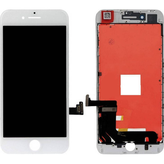Οθόνη TFT LCD & Μηχανισμός Αφής για Apple iPhone 8 Plus λευκό