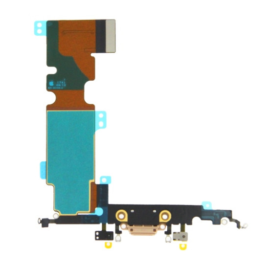 Θύρα φόρτισης (charge connector) με flex καλώδιο για iPhone 8 Plus λευκό Θύρα φόρτισης (charge connector) με flex καλώδιο για iPhone 8 Plus λευκό