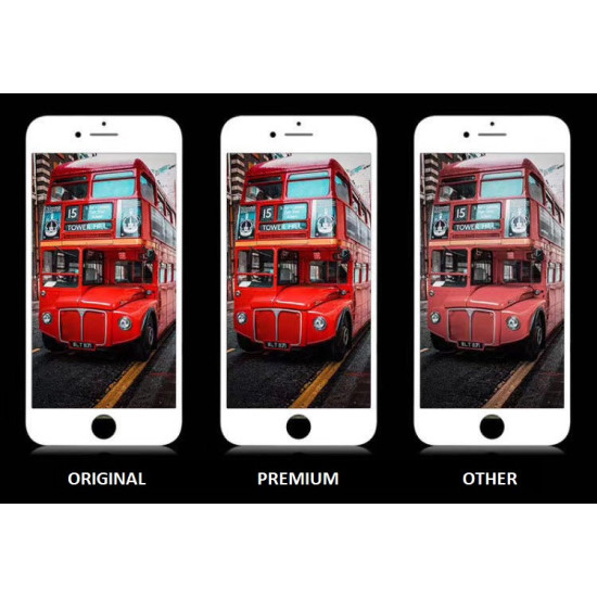 Premium Οθόνη LTPS LCD & Μηχανισμός Αφής για Apple iPhone 7 μαύρο (3M reflector film & original polarizer) Premium Οθόνη LTPS LCD & Μηχανισμός Αφής για Apple iPhone 7 μαύρο (3M reflector film & original polarizer)