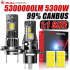 Dualvision Led H7 Προβολείς Αυτοκινήτου, 6500K, Canbus, 7535 CSP CHIPS, 2 τμχ