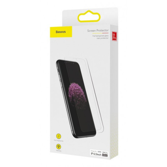 Baseus Anti-bluelight Tempered Glass (0.15mm) for iPhone XS Pro Max / 11 Pro Max (2 pcs.) Baseus Anti-bluelight Tempered Glass (0.15mm) for iPhone XS Pro Max / 11 Pro Max (2 pcs.)