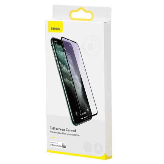 Baseus Full-Screen Curved Screen Protector (iPhone 11 Pro / X / XS) Baseus Full-Screen Curved Screen Protector (iPhone 11 Pro / X / XS)