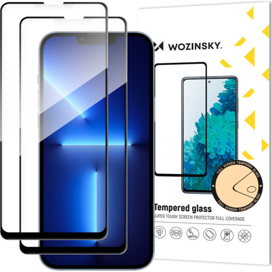 Wozinsky Full Face Tempered Glass for iPhone 13 Mini (2pcs)