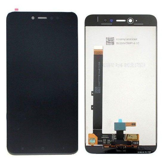 Οθόνη LCD & Μηχανισμός Αφής για Xiaomi Redmi Note 5A Prime μαύρο