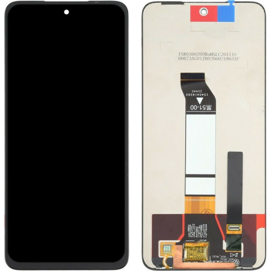 Οθόνη LCD & Μηχανισμός Αφής για Xiaomi Redmi Note 10 5G / Poco M3 Pro μαύρο
