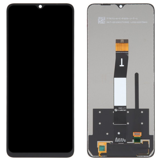 Οθόνη LCD & Μηχανισμός Αφής για Xiaomi Redmi 12C μαύρο